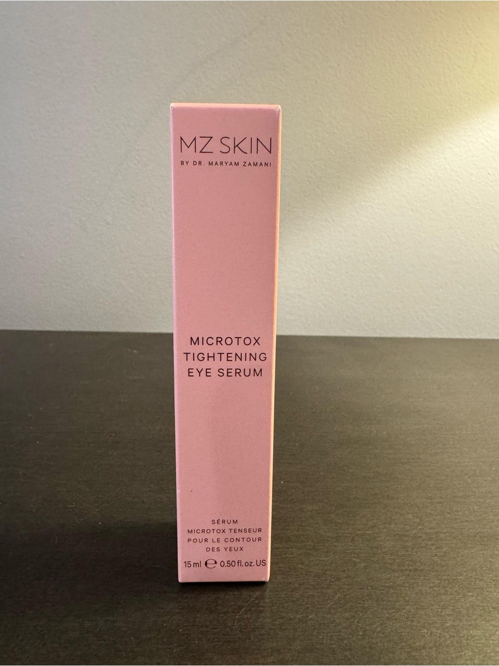 MZ Skin Microtox Tightening Eye Serum 15 ml .5 oz Full Size NIB Sealed